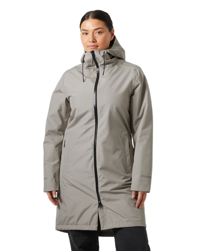 Terrazzo Coloured Helly Hansen Womens Aspire Rain Coat on White Background
#colour_terrazzo