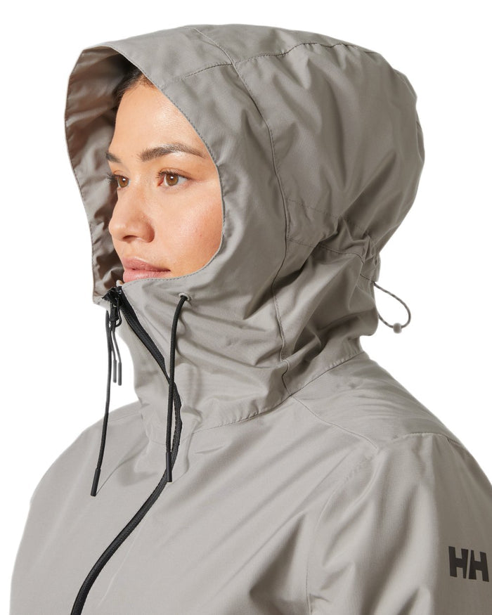 Terrazzo Coloured Helly Hansen Womens Aspire Rain Coat on White Background
#colour_terrazzo