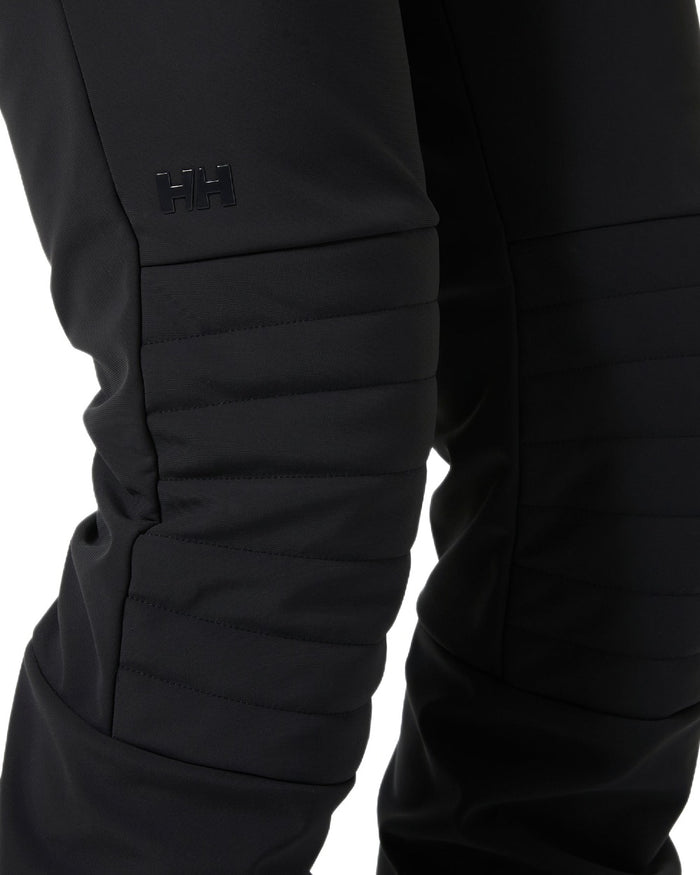 Black Coloured Helly Hansen Womens Avanti Stretch 2.0 Pants on white background #colour_black