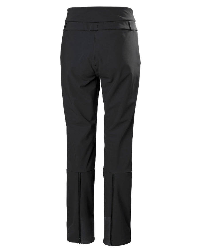 Black Coloured Helly Hansen Womens Avanti Stretch 2.0 Pants on white background #colour_black
