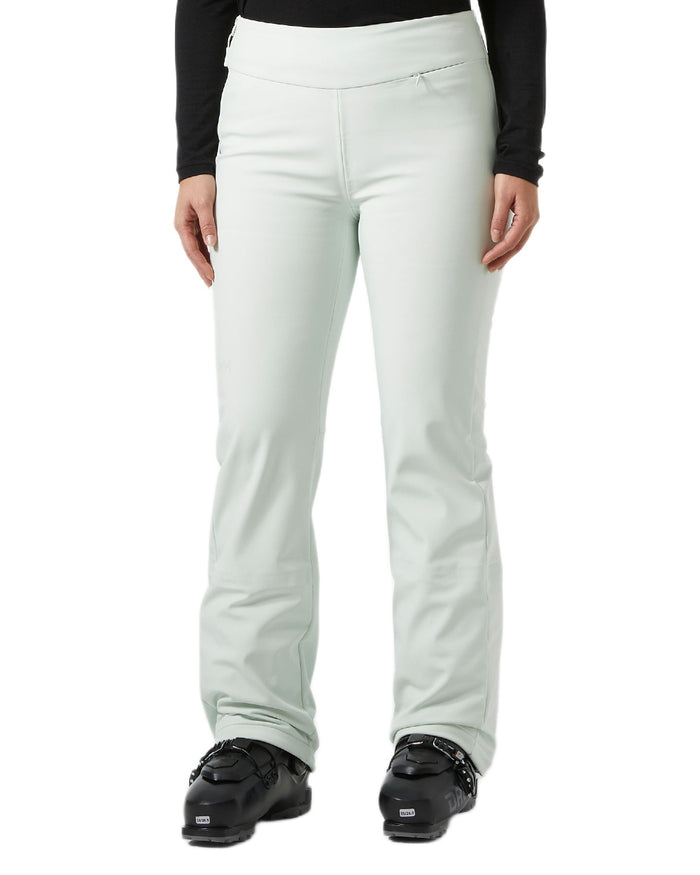Seafoam Coloured Helly Hansen Womens Nora Softshell Pants on white background #colour_seafoam