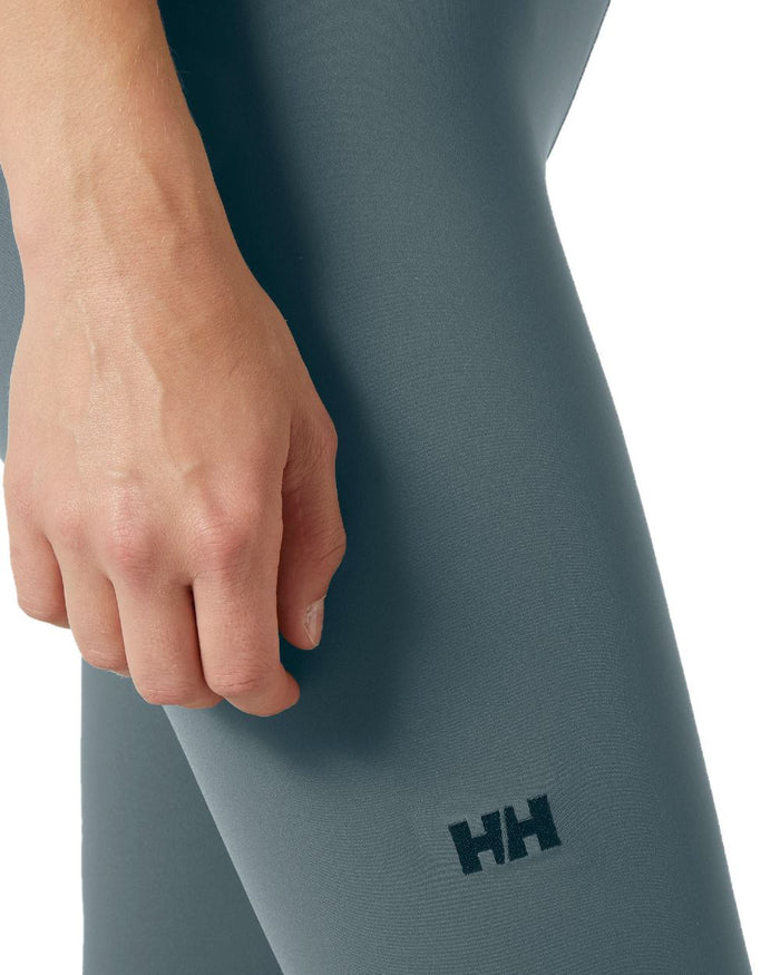 Alpine Frost coloured Helly Hansen Womens HP Leggings on white background #colour_alpine-frost