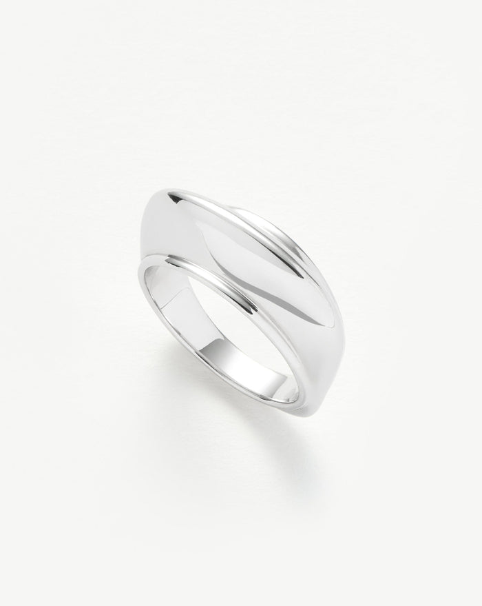Hera Dome Stacking Ring | Sterling Silver Rings Missoma