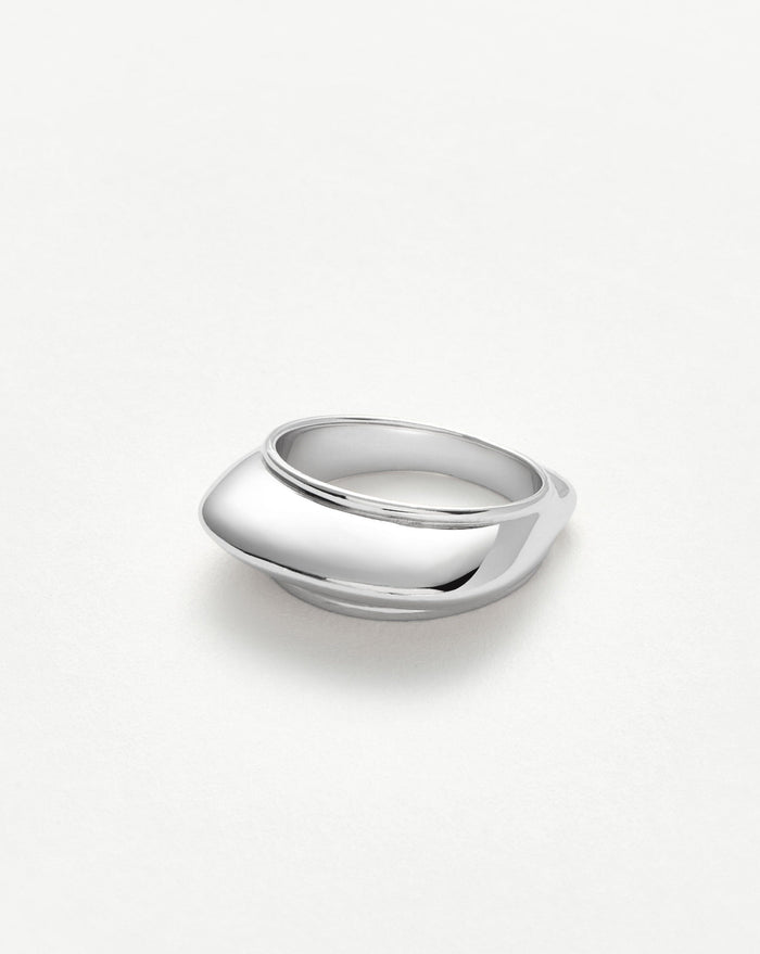 Hera Dome Stacking Ring | Sterling Silver Rings Missoma
