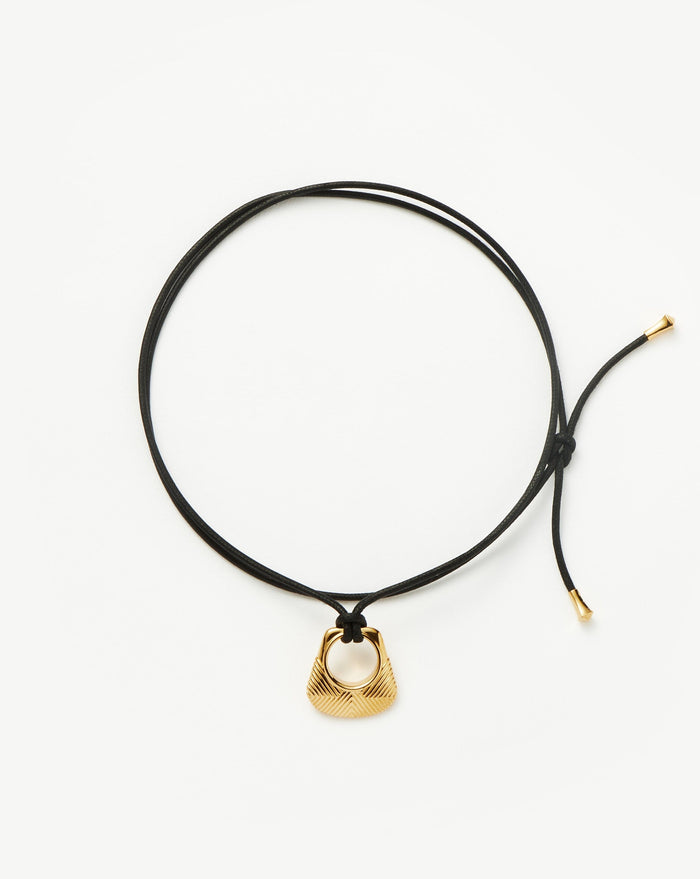 Hera Ridge Pendant Cord Necklace Necklaces Missoma