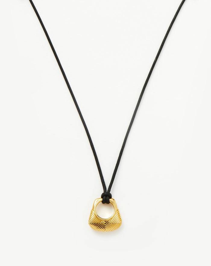 Hera Ridge Pendant Cord Necklace Necklaces Missoma
