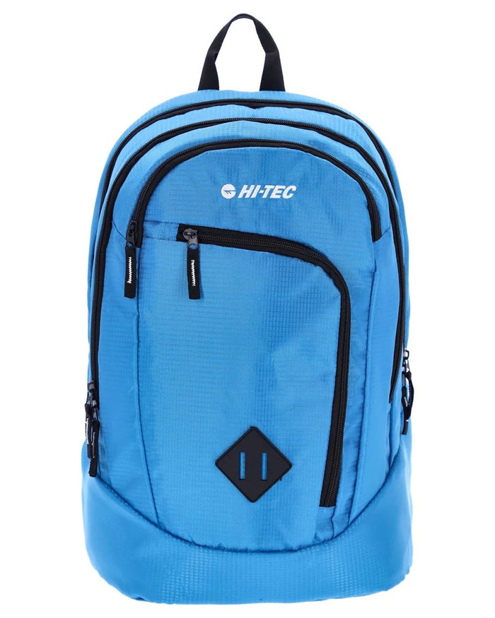 Swedish Blue Coloured Hi-Tec Commute 26L Backpack On A White Background #colour_swedish-blue
