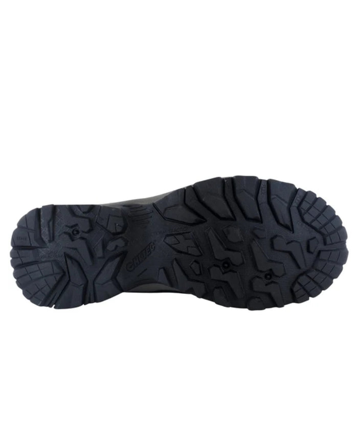 Dark Chocolate Coloured Hi-Tec Eurotrek Lite Waterproof Hiking Boots On A White Background #colour_dark-chocolate