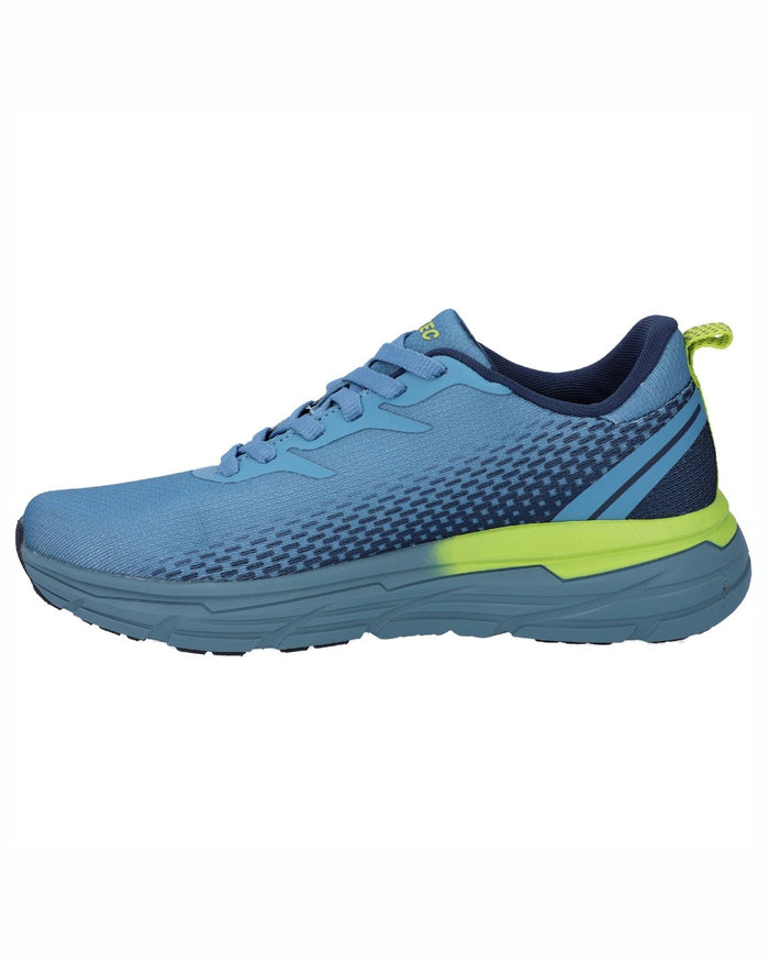 Blue coloured Hi-Tec Mens Promenade Trainers on white background #colour_blue