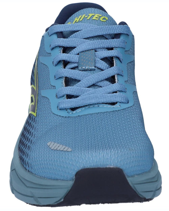 Blue coloured Hi-Tec Mens Promenade Trainers on white background #colour_blue