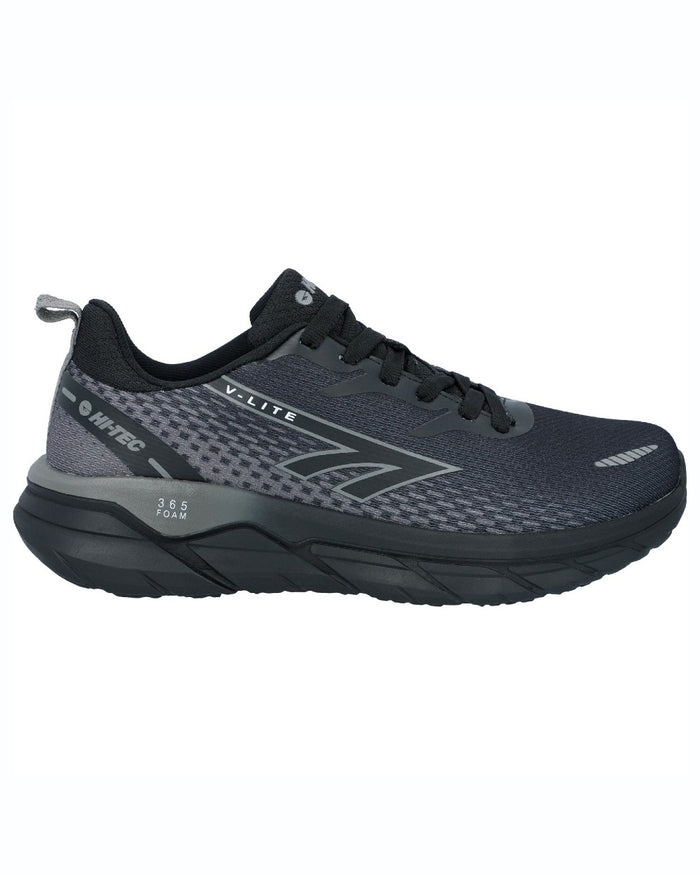 Dark Blue coloured Hi-Tec Mens Promenade Trainers on white background #colour_dark-blue