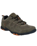 Taupe Coloured Hi-Tec Mens Quadra II Shoes On A White Background #colour_taupe