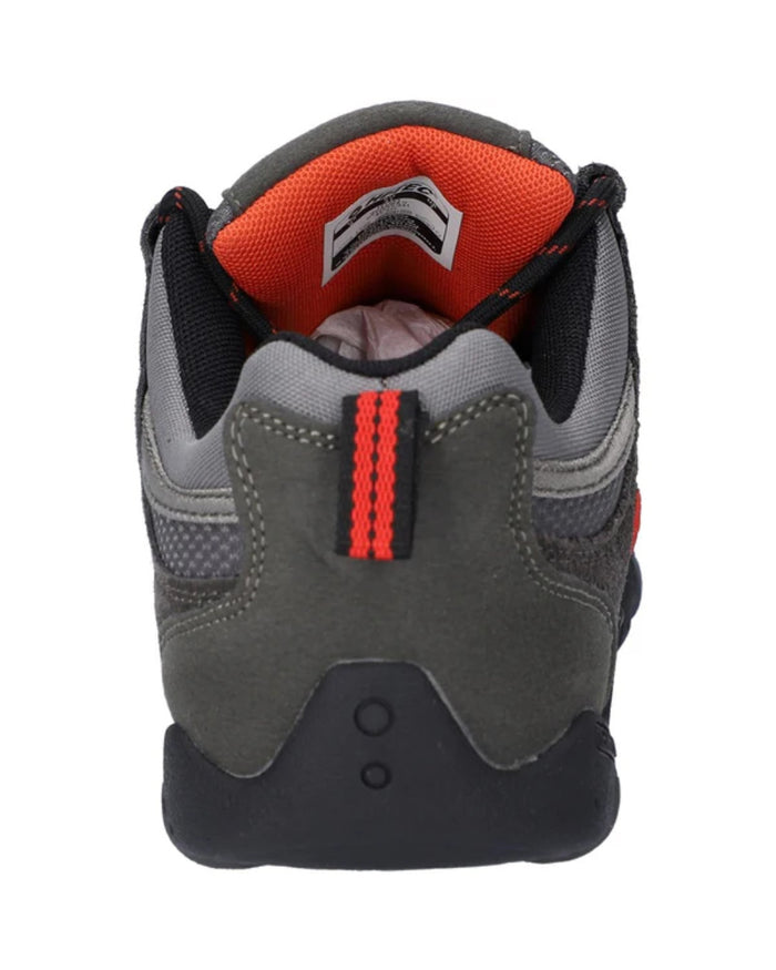 Grey Coloured Hi-Tec Mens Quadra II Shoes On A White Background #colour_grey