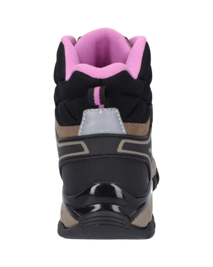 Brown Coloured Hi-Tec Womens V-Lite Explorer Waterproof Hiking Boots On A White Background #colour_brown