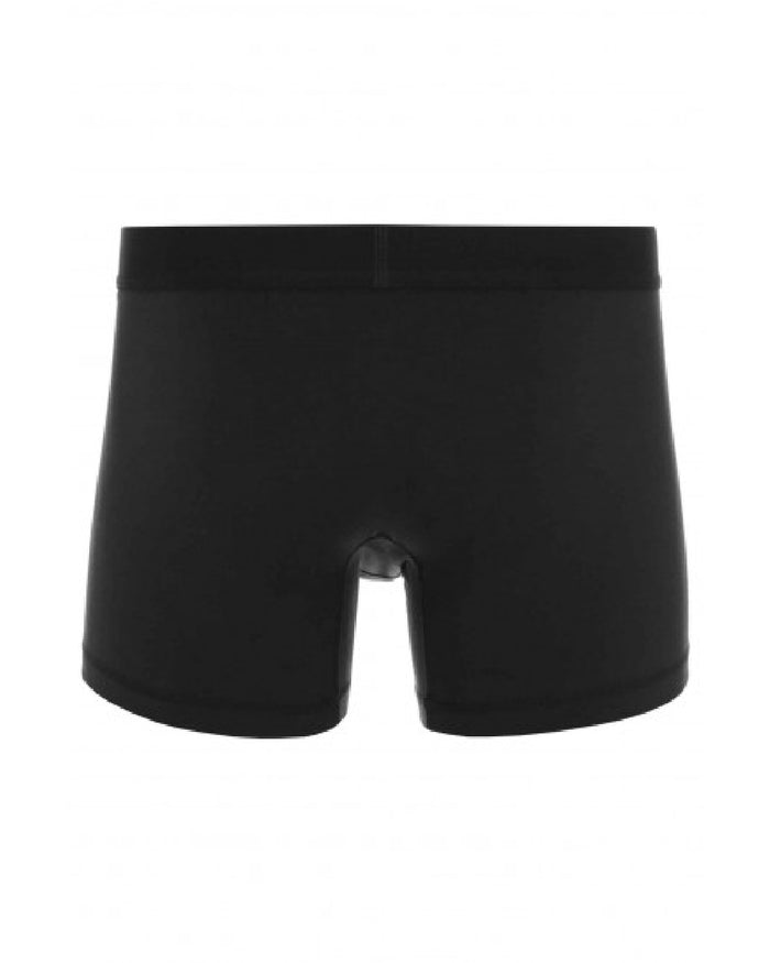 HJ Hall 2 Pack Cotton Stetch Trunks in Black #colour_black