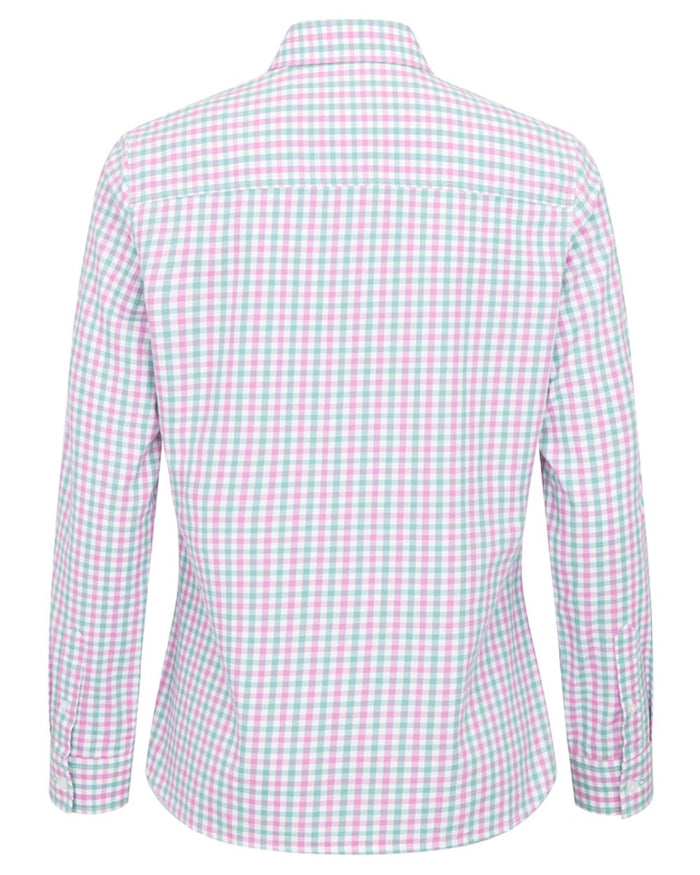 Seafoam Candy Coloured Hoggs of Fife Becky II Shirt on white background #colour_seafoam-candy
