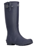 Midnight Navy coloured Hoggs of Fife Braemar Pro Wellingtons on white background #colour_midnight-navy
