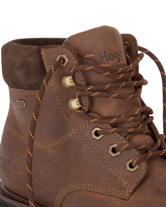 Crazy Horse Brown Coloured Hoggs of Fife Cronos Pro Boot on white background #colour_crazy-horse-brown