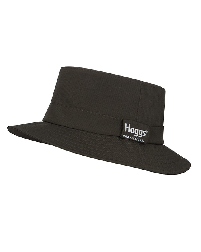 Green coloured Hoggs of Fife Green King II Bush Hat on white background #colour_green