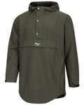 Green Coloured Hoggs of Fife Green King II Waterproof Smock on white background #colour_green