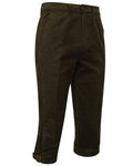 Olive Green colouredHoggs of Fife Mens Durness Moleskin Breeks on white background #colour_olive-green