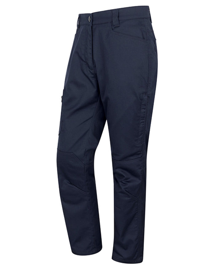 Navy coloured Hoggs of Fife Mens Green King Unlined Utility Trousers on white background #colour_navy