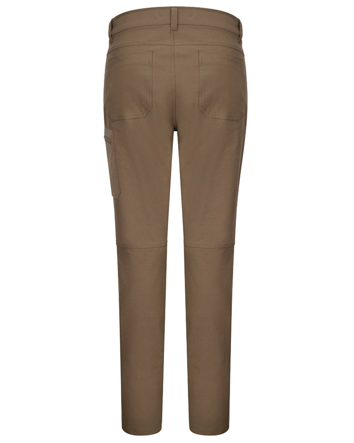 Khaki coloured Hoggs of Fife Mens Rothesay Utility Trousers on white background #colour_khaki