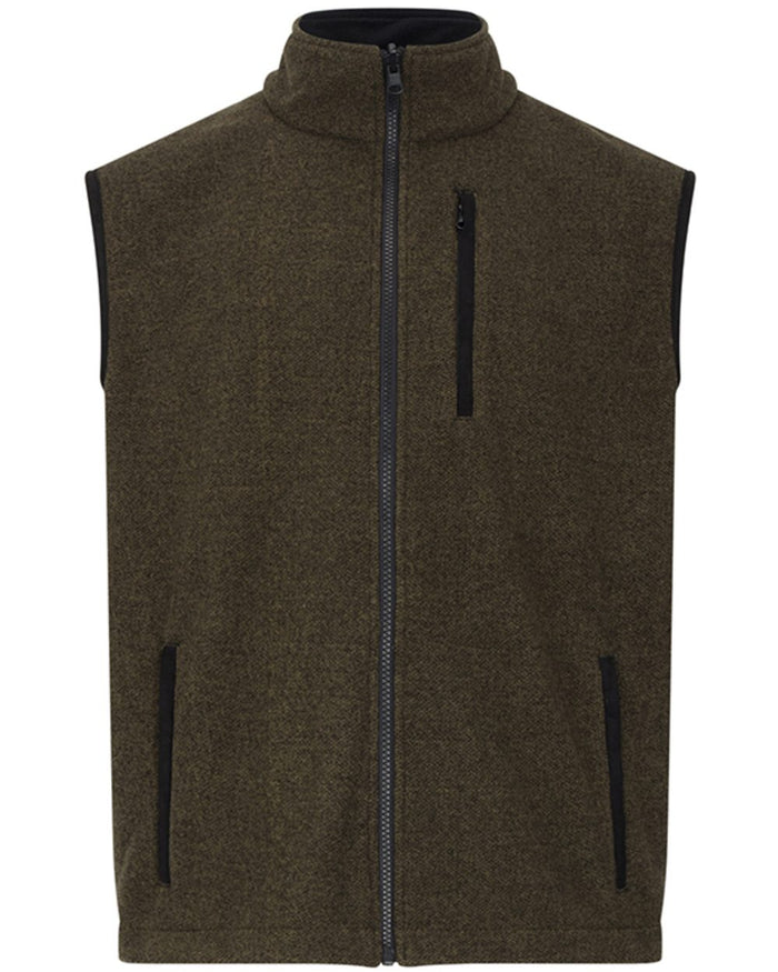 Olive coloured Hoggs of Fife Mens Torness Trilaminate 3-In-1 Jacket on white background #colour_olive