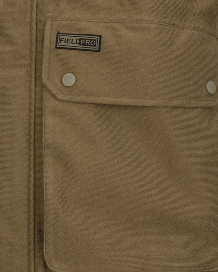 Olive coloured Hoggs of Fife Mens Torness Trilaminate 3-In-1 Jacket on white background #colour_olive