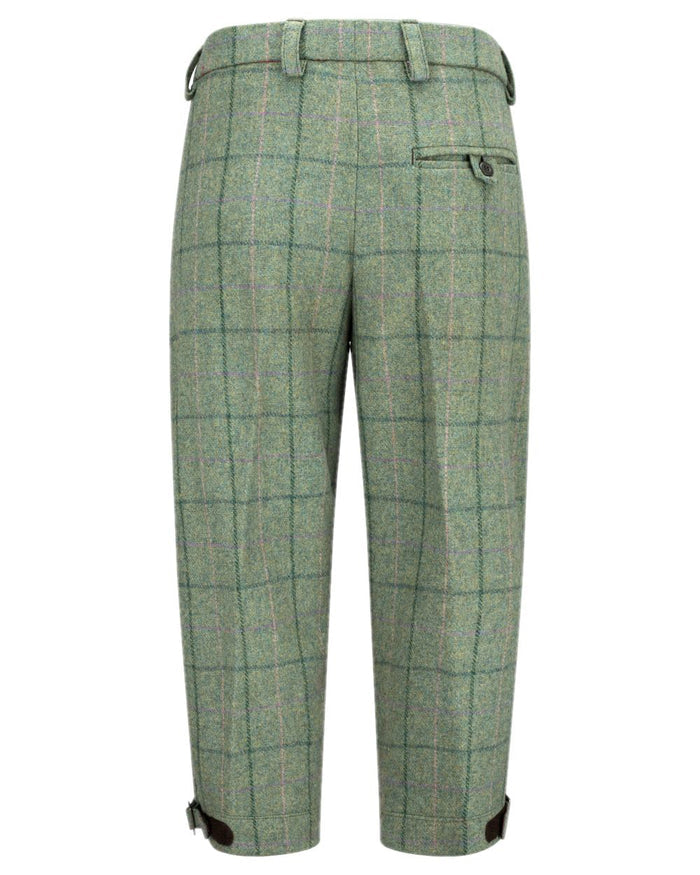 Spring Bracken Coloured Hoggs of Fife Roslin Ladies Technical Tweed Breeks on white background #colour_spring-bracken