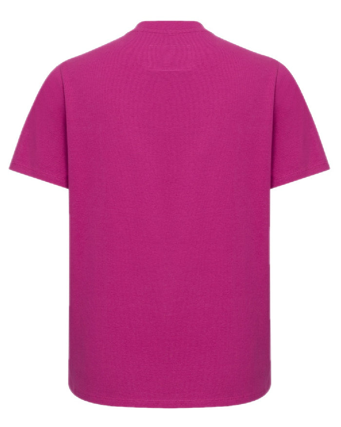 Berry Coloured Hoggs of Fife Womens Stella Printed T-Shirt on white background #colour_berry