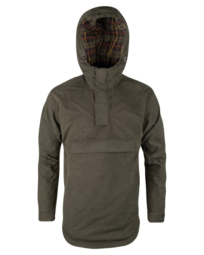Brown coloured Jack Pyke Ashcombe Smock on white background #colour_brown