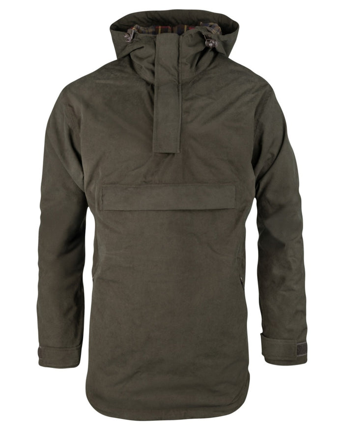 Brown coloured Jack Pyke Ashcombe Smock on white background #colour_brown