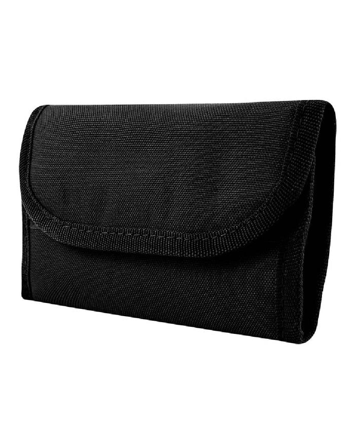 Black coloured Jack Pyke Bullet Pouch on white background #colour_black