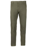 Khaki Olive coloured Jack Pyke Chino Trousers on white background #colour_khaki-olive