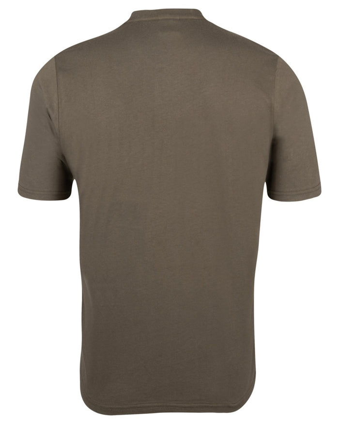 Green coloured Jack Pyke Mens Cotton T-Shirt on white background #colour_green