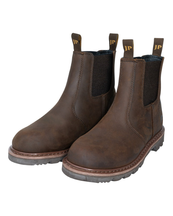 Brown Coloured Jack Pyke Mens Shires Dealer Boots on white background #colour_brown
