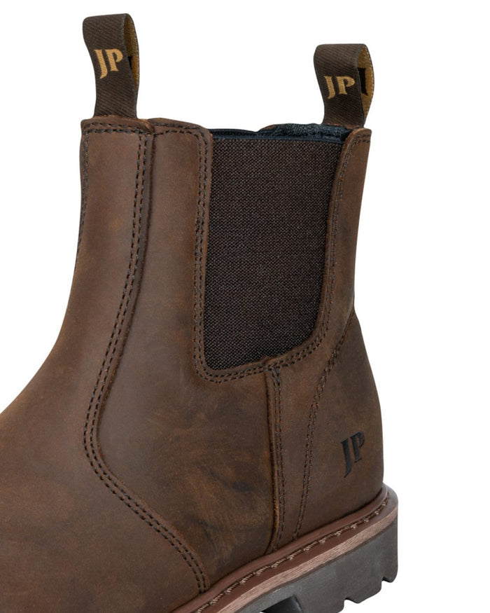 Brown Coloured Jack Pyke Mens Shires Dealer Boots on white background #colour_brown