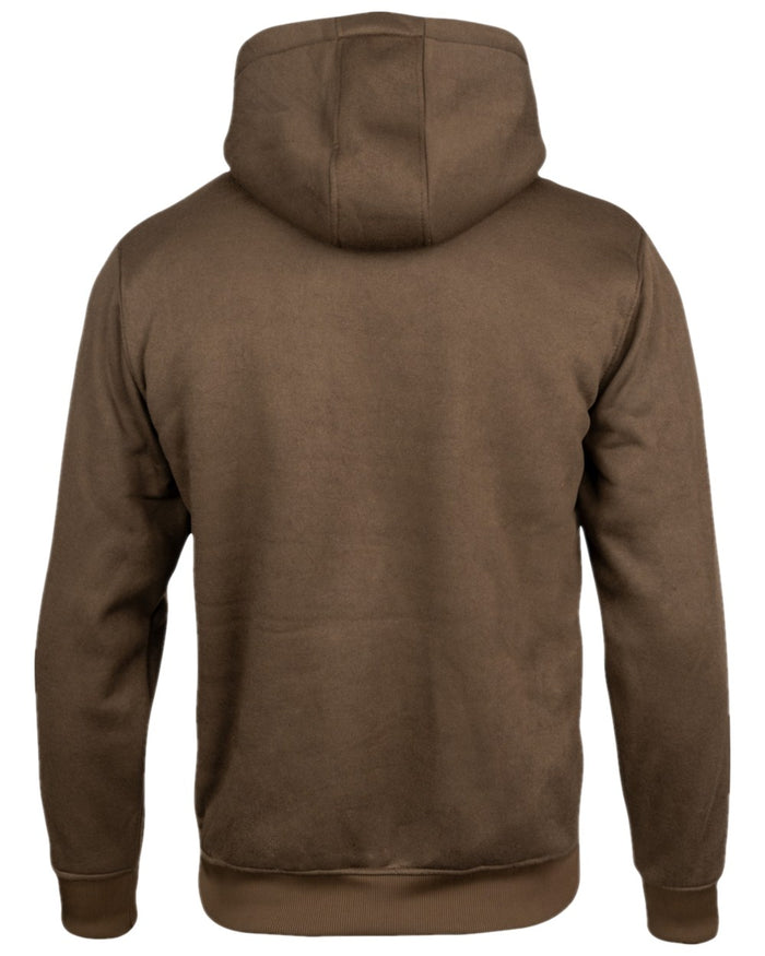 Coyote Coloured Jack Pyke Mens Yakka Hoodie on white background #colour_coyote