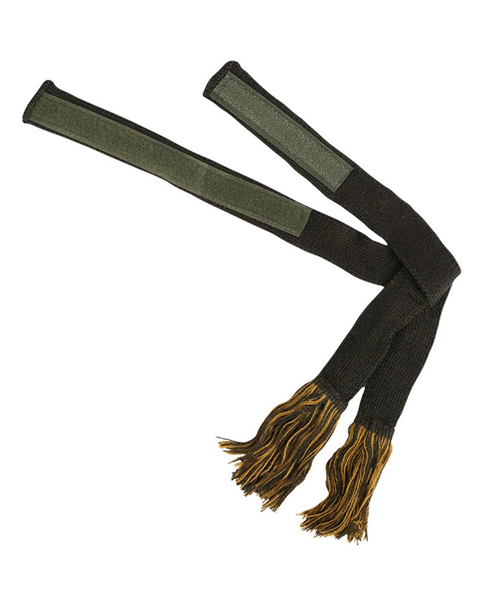 Green coloured Jack Pyke Quickfit Garters on white background #colour_green