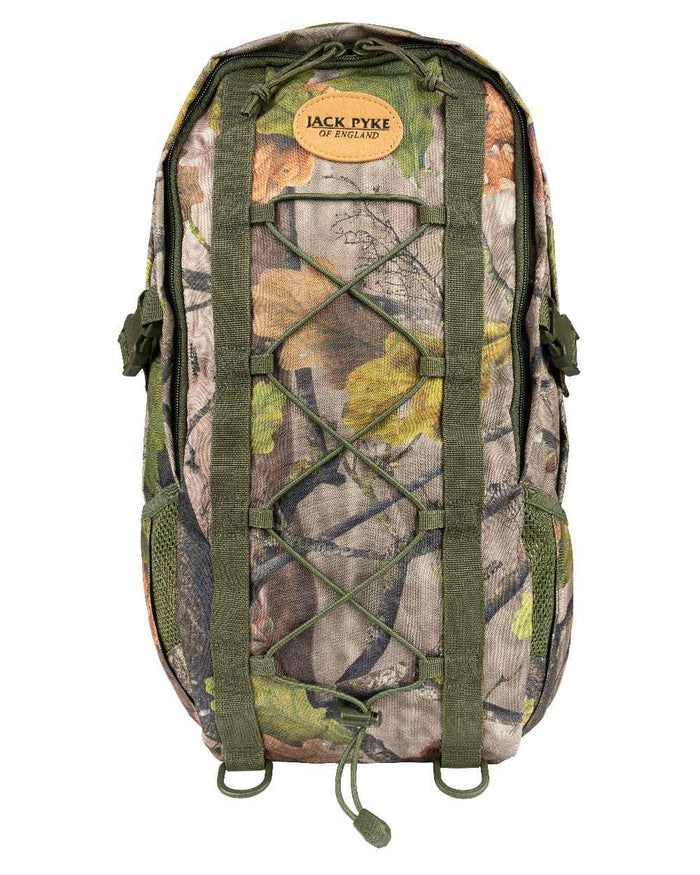 EVO coloured Jack Pyke Rifle Rucksack on white background #colour_evo