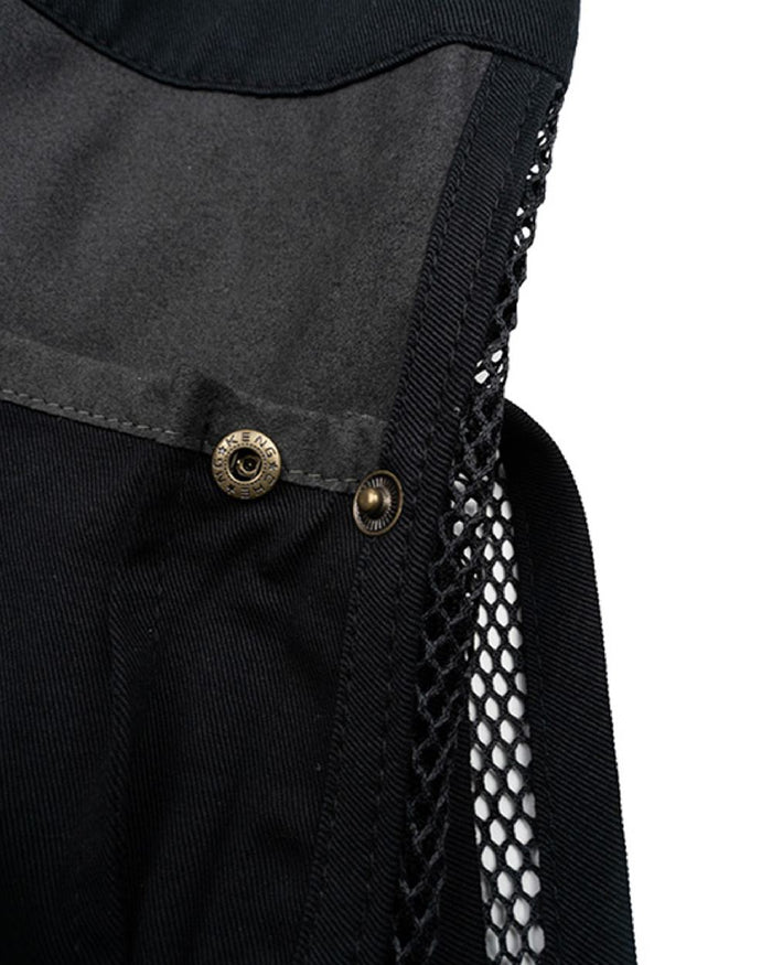 Black coloured Jack Pyke Sporting Skeet Vest on white background #colour_black