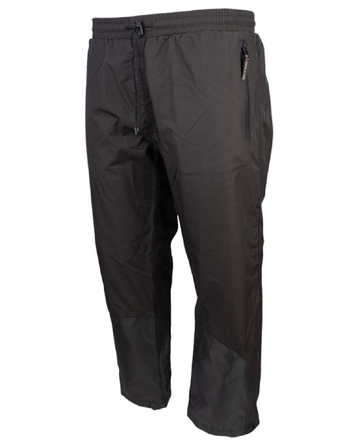 Hunters Green coloured Jack Pyke Technical Featherlite Trousers on white background #colour_hunter-green