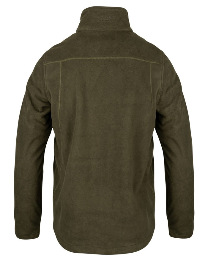 Green coloured Jack Pyke Waterproof Fleece Jacket on white background #colour_green