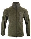 Green coloured Jack Pyke Weardale Knitted Jacket on white background #colour_green