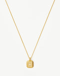 Star Ridge Birthstone Pendant Necklace | 18ct Gold Vermeil/Rainbow Moonstone Necklaces Missoma