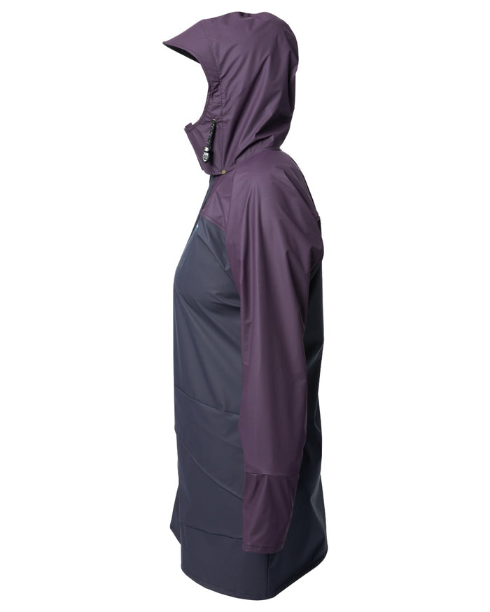 Navy coloured Kaiwaka Agtex Lady of the Land Parka on white background #colour_navy