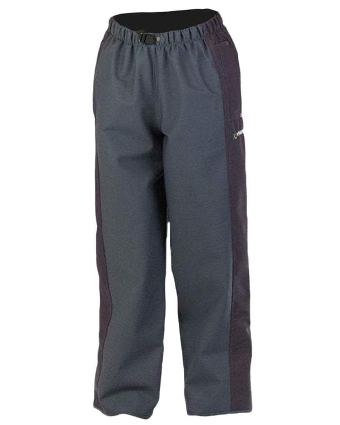 Navy coloured Kaiwaka Womens Stormforce Overtrouser on white background #colour_navy