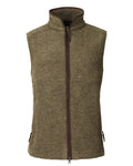 Laksen Isla Fleece Vest in Olive #colour_olive