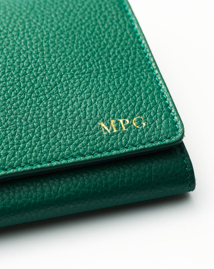 Leather Jewellery Roll | Malachite Green Accessories Missoma